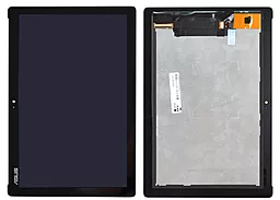Дисплей для планшета Asus ZenPad 10 Z301ML (расстояние от фронтальной камеры к краю 6мм, #NU101WUB-N52, YJ-FPST101SM0836AKF-06X) + Touchscreen Black
