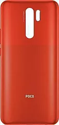 Задняя крышка корпуса Xiaomi Poco M2 Original Brick Red - фото Задняя крышка корпуса Xiaomi Poco M2 Original Brick Red