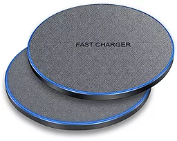 Бездротовий (індукційний) зарядний пристрій Powermax 15W Qi Wireless Charger Black - фото Бездротовий (індукційний) зарядний пристрій Powermax 15W Qi Wireless Charger Black
