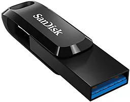 Флешка SanDisk 128GB Ultra Dual Drive Go USB 3.1/Type-C (SDDDC3-128G-G46) Black - мініатюра 4