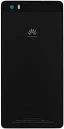 Задняя крышка корпуса Huawei P8 Lite (ALE-L21, ALE-L23) со стеклом камеры Original Black - фото Задняя крышка корпуса Huawei P8 Lite (ALE-L21, ALE-L23) со стеклом камеры Original Black