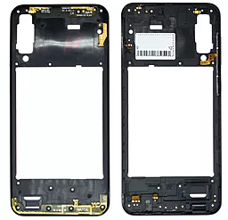 Рамка корпусу Samsung Galaxy A50s A507 Black - фото Рамка корпусу Samsung Galaxy A50s A507 Black