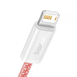 Кабель Baseus Dynamic Series USB-A - Lightning 12w 2.4a 1м cable Orange (CALD000407) - миниатюра 3 Кабель Baseus Dynamic Series USB-A - Lightning 12w 2.4a 1м cable Orange (CALD000407) - миниатюра 3