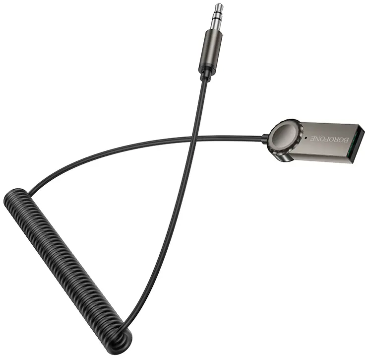 Bluetooth адаптер Borofone BC56 BT5.0 Resiver  gray - фото 2