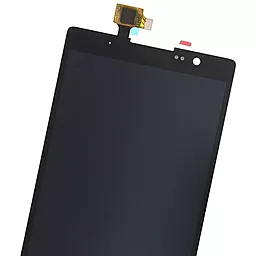 Дисплей Lenovo P90, K80, K80M з тачскріном, оригінал, Black - мініатюра 2