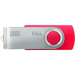 Флешка GooDRam 64GB UTS3 Twister USB 3.0 (UTS3-0640R0R11) Red - миниатюра 2