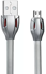 Кабель USB Remax Laser Cobra micro USB Cable Silver/Grey/Black (RC035m/RC-035m)