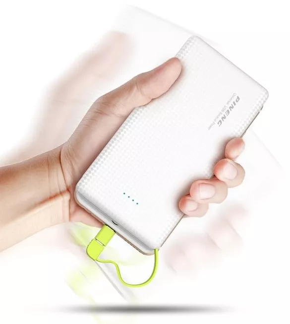 Повербанк Pineng PN-952 5000mAh White - фото 5