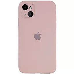 {"ru": "Чехол", "uk": "Чохол"} Silicone Case Full Camera for Apple iPhone 14 Plus Pink Sand