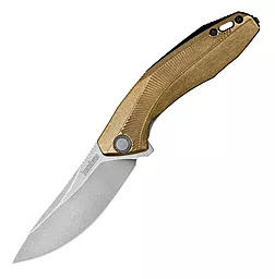 Нож Kershaw Tumbler Bronze Sinkevich LE Brown - фото Нож Kershaw Tumbler Bronze Sinkevich LE Brown