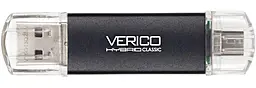 Флешка Verico USB 128Gb Hybrid CLASSIC 3.1 Type-C (1UDOV-TCBKC3-NN) - фото Флешка Verico USB 128Gb Hybrid CLASSIC 3.1 Type-C (1UDOV-TCBKC3-NN)