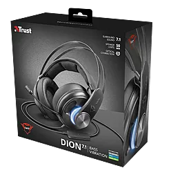 Наушники Trust GXT 383 Dion 7.1 Bass Vibration Headset (22055) - миниатюра 4