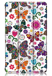 Чехол для планшета BeCover Smart Case Lenovo Tab M7 TB-7305 Butterfly (704713) - фото Чехол для планшета BeCover Smart Case Lenovo Tab M7 TB-7305 Butterfly (704713)