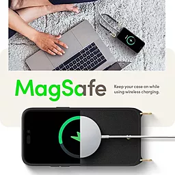 Чехол Spigen Cyrill Classic Charm MagSafe для Apple iPhone 14 Pro Max Black (ACS04882) - миниатюра 6
