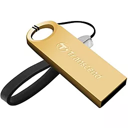 Флешка Transcend JetFlash 520 64GB (TS64GJF520G) Gold - фото Флешка Transcend JetFlash 520 64GB (TS64GJF520G) Gold