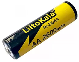 Аккумулятор LiitoKala AA 2600mAh 1.2V Ni-26/AA Ni-MH 4шт