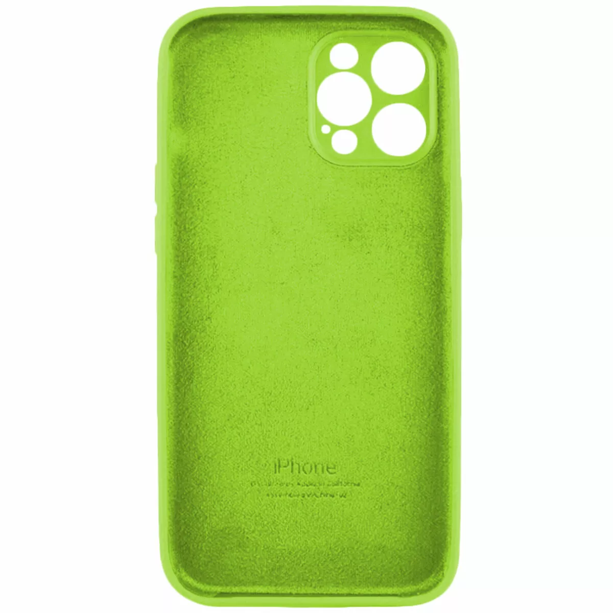 Чехол Silicone Case Full Camera для Apple iPhone 11 Pro Max Shiny Green - фото 2