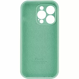 Чохол Silicone Case Full Camera для Apple iPhone 14 Pro Max Spearmint - мініатюра 2 Чохол Silicone Case Full Camera для Apple iPhone 14 Pro Max Spearmint - мініатюра 2