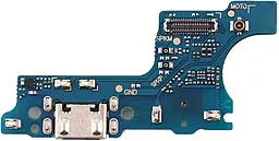 Нижня плата Samsung Galaxy M01 M015 з роз'ємом зарядки і мікрофоном - фото Нижня плата Samsung Galaxy M01 M015 з роз'ємом зарядки і мікрофоном