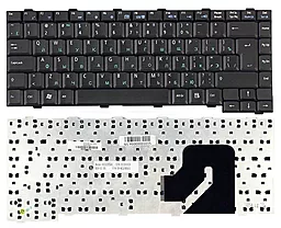 Клавіатура для ноутбуку Asus W2 W2000 вертикальний ентер чорна