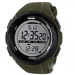 Наручний годинник SKMEI 1025AG  Army Green