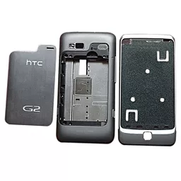 Корпус HTC Desire Z A7272 Silver