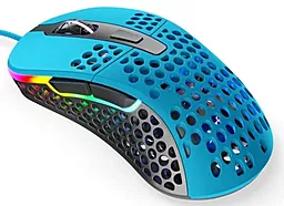 Компьютерная мышка Xtrfy M4 RGB Miami (XG-M4-RGB-BLUE) Blue - фото Компьютерная мышка Xtrfy M4 RGB Miami (XG-M4-RGB-BLUE) Blue