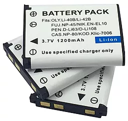 Аккумулятор для фотоаппарата Nikon EN-EL10 (1200 mАh) - миниатюра 6