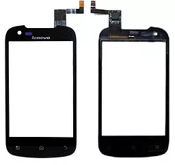 Сенсор (тачскрин) Lenovo A500 Black - фото Сенсор (тачскрин) Lenovo A500 Black