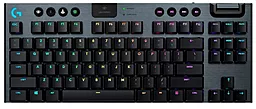 Клавиатура Logitech G915 TKL Lightspeed Wireless RGB Mechanical Carbon Clicky Switch (920-009537)