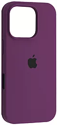 {"ru": "Чехол", "uk": "Чохол"} Silicone Case Full для Apple iPhone 16 Pro Max Purple