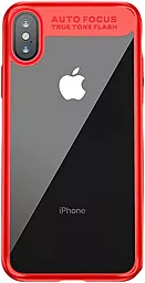 Чехол Baseus Suthin Case Autofocus Apple iPhone X Red (ARAPIPHX-SB09) - миниатюра 5