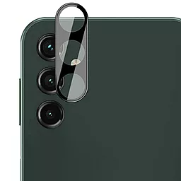 Защитное стекло на камеру Full Block (тех.пак) для Samsung Galaxy S24 Plus Black - фото Защитное стекло на камеру Full Block (тех.пак) для Samsung Galaxy S24 Plus Black