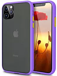 Чехол 1TOUCH AVENGER для Apple iPhone 11 Pro Max Purple-Orange