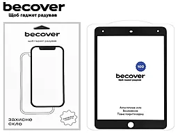 Защитное стекло BeCover 10D для Apple iPad 10.2 2019/2020/2021  Black (710572)