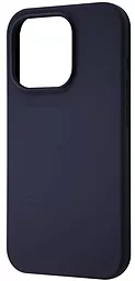 Чохол Wave Full Silicone Cover для Apple iPhone 15 Pro Max  Midnight Blue