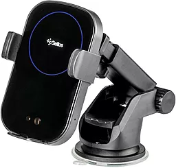 Держатель с беспроводной зарядкой Gelius Pro Wally 2 Automatic Wireless Charger 10W Black (WC-002) - фото Держатель с беспроводной зарядкой Gelius Pro Wally 2 Automatic Wireless Charger 10W Black (WC-002)