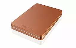 Зовнішній жорсткий диск Toshiba 500Gb Canvio Alu  (HDTH305ER3AA) 2.5" USB 3.0 Metallic Red