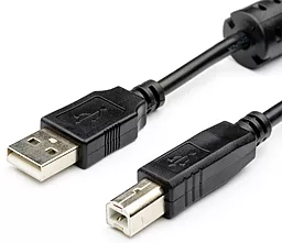 Шлейф (Кабель) Atcom USB AM - USB BM 1.5м Black (AT5474)