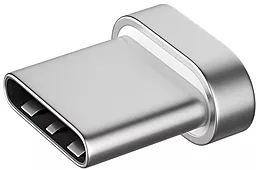 Магнитный кабель Magic Magnet Clip-On USB Type-C Cable Silver - миниатюра 5