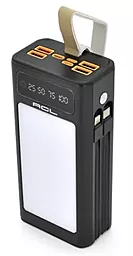 Повербанк ACL PW-90 Solar 30000 mAh Black - фото Повербанк ACL PW-90 Solar 30000 mAh Black