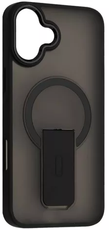 Чехол 1TOUCH Stand Matte with MagSafe для Apple iPhone 16 Plus  Black - фото 1