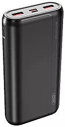 Повербанк XO PR127 20000 mAh PD20W 22.5W Black - фото Повербанк XO PR127 20000 mAh PD20W 22.5W Black