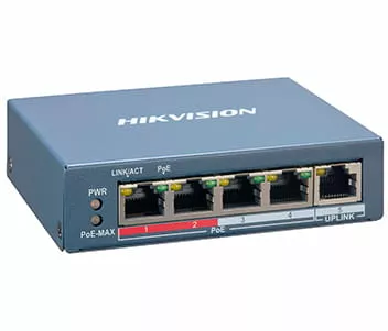 Коммутатор (свитч) Hikvision DS-3E1105P-EI - фото 1