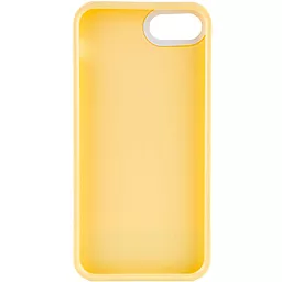 Чехол Epik TPU+PC Bichromatic для Apple iPhone 7, iPhone 8, iPhone SE (2020) (4.7") Creamy-yellow / White - миниатюра 2