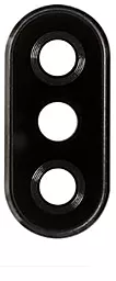 Скло камери Xiaomi Redmi Note 6 Pro в рамці Black - фото Скло камери Xiaomi Redmi Note 6 Pro в рамці Black