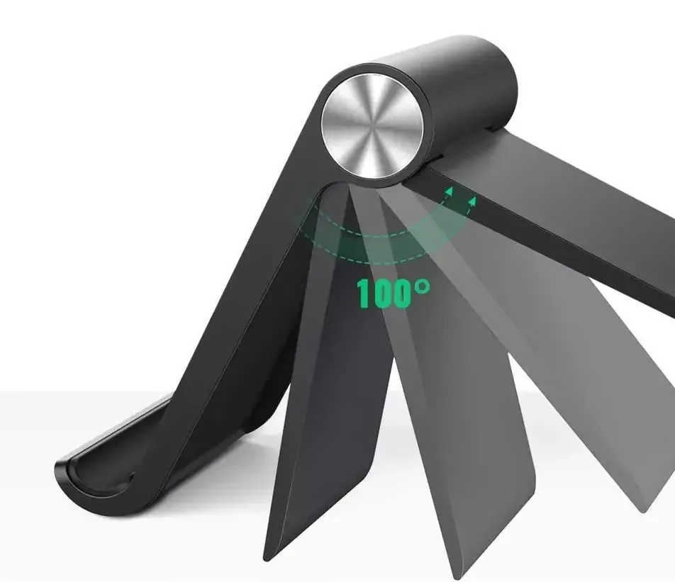 Настільнтий тримач Ugreen LP106 Adjustable Portable Stand Multi-Angle Black - фото 6