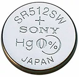 Батарейки Sony SR512SW (335) 1шт 1.55 V
