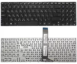 Клавіатура для ноутбуку Asus A551L A551C A551M K551L S551L V551L без рамки Прямий Enter Original чорна