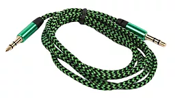 Аудио кабель Ultra AUX mini Jack 3.5mm M/M Cable 1 м green (UC74-0100) - миниатюра 3